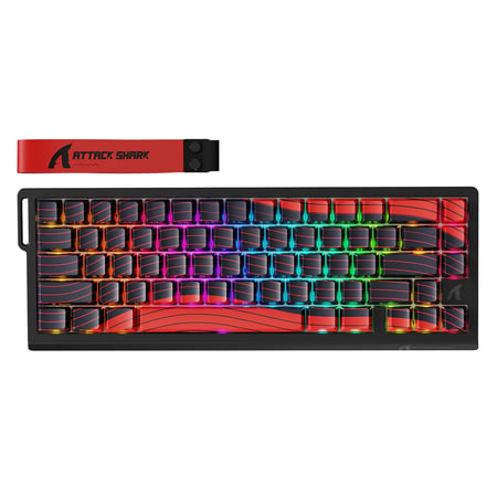 كيبورد - ATTACK SHARK X68PRO HE Wireless Rapid Trigger Keyboard Magnetic Switch