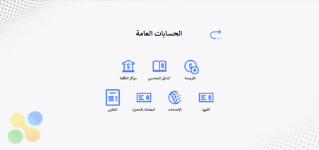 برنامج اكسبيرت لادارة الحسابات العامة ومراكز التكلفة