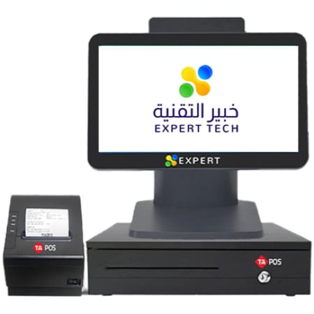 جهاز كاشير  j1800  بدون برنامج شاشه لمس  درج  طابعة