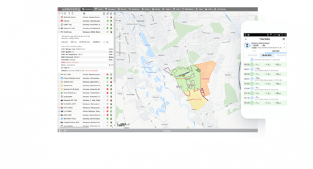 جهاز تتبع اوروبي الصنع ماركة ريبوتيلا Ruptela TRACE5-4G لتتبع المركبات + برنامج wialon مع اشتراك سنه