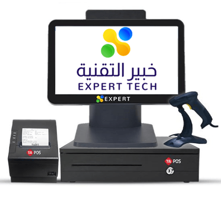 جهاز محلات تجارية كور اى 3 شاشة وطابعة ودرج وقارى بدون برنامج