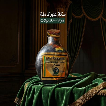 سكه  كاملة عنبر هندي معتق ٦٢ سنه  عرض الشتاء 2025