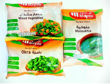 عرض 1ملوخية 1 بامية و 1خضار مشكل