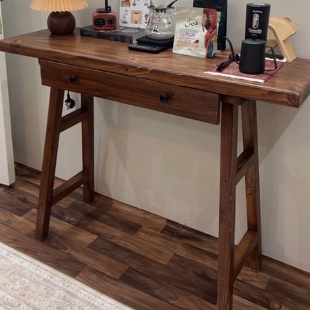 كورنر خشبي + رف جداري هدية !!