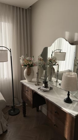 بكج تسريحة ڤنتج + مرايا تسريحة