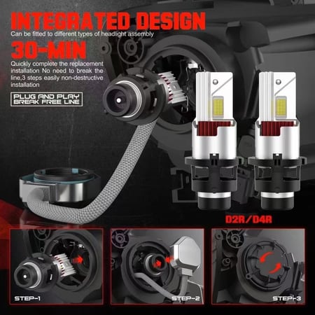 لمبة ليد بديل الزنون D4S