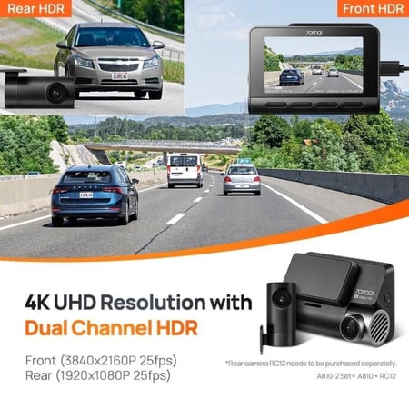 داش كام 4K شاومي A810S مكثفات