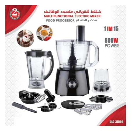 عجانة DLC MIXER 8 LITER #39004 1 دال سي 1100وات