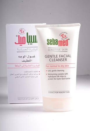 غسول للوجة سيباميد 200ملي للبشرة العادية والجافة تنظيف ناعم ولطيف