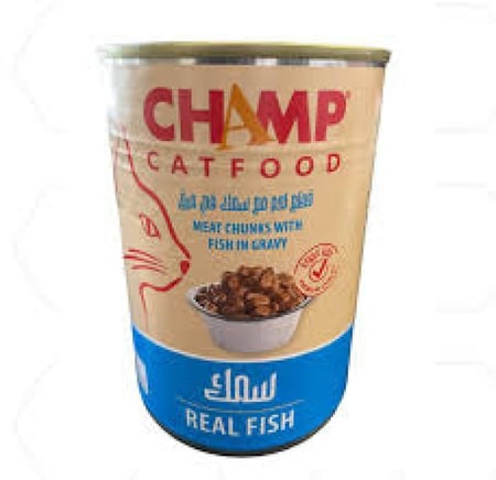 معلبات تشامب كات بنكهات متعددة 415G