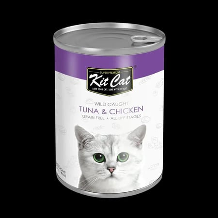 معلبات كت كات بنكهات متعددة 400G