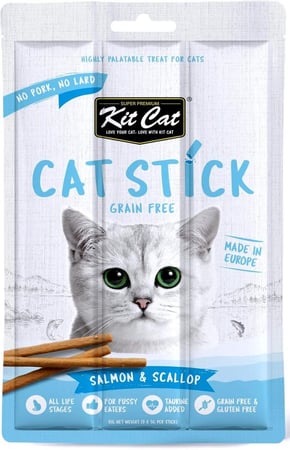 مكافآة كت كات ستيك بنكهات متعددة 15G