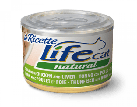 معلبات لايف كات بنكهات متعددة 150G