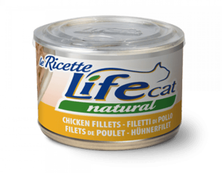 معلبات لايف كات بنكهات متعددة 150G