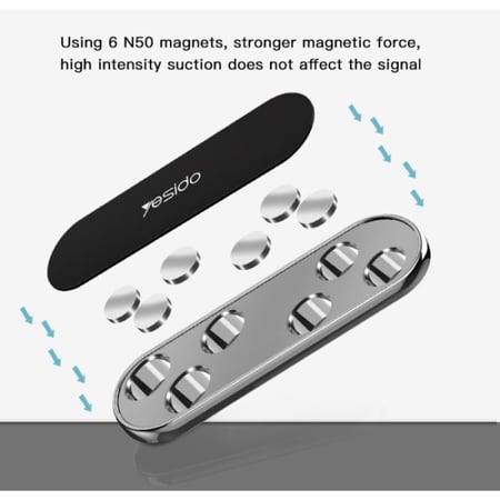 ستاند موبايل للسيارة رمادي Yesido