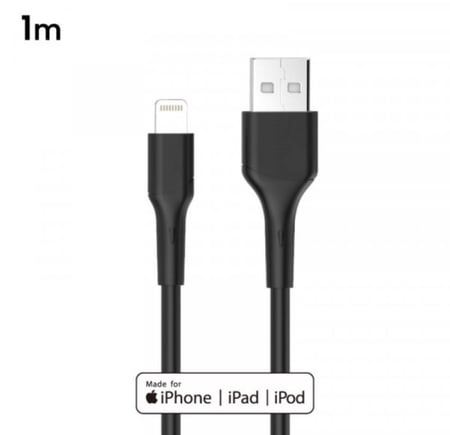 كيبل ايفون معتمد من ابل بطول 1 متر اكتف