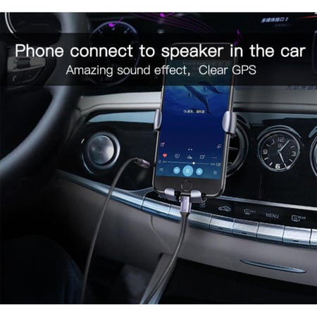 كابل صوتي Type-C إلى 3.5 ملم Yesido YAU20 (مضاد للضوضاء)