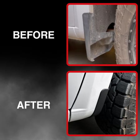 طقم استبدال نسافات الوكالة Mud Flap Delete For 2019-2025 Chevrolet Silverado 1500
