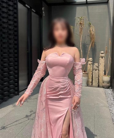 فستان سهرة  فخم /Mair Fashion