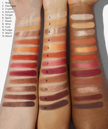 بيوتي باي باليت اظلال ٤٢ لون Fiery 2.0