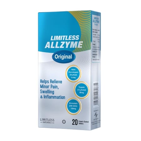 ليمتلس، أولزايم أوريجنال، يساعد علي تخفيف الألم البسيط - 20 قرص