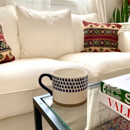 كوب سيراميك مزخرف