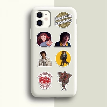 ملصقات مسلسل سترينجز ثينقز 5 قطع