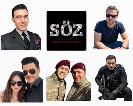 Sticker ستيكر مسلسل العهد المجموعة2