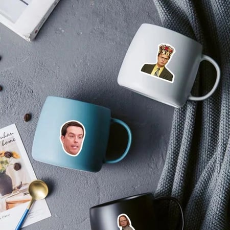 ملصقات رياكشن 5 قطع