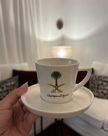 فنجال الاسبريسو سيفين ونخلة