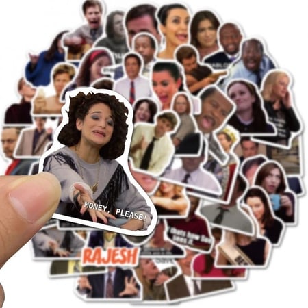 ملصقات رياكشن 5 قطع