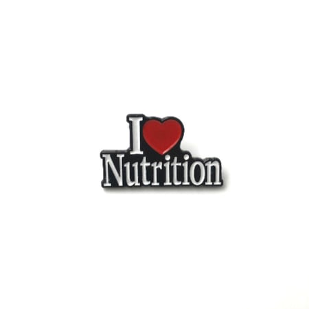 I Love Nutrition Brooch
