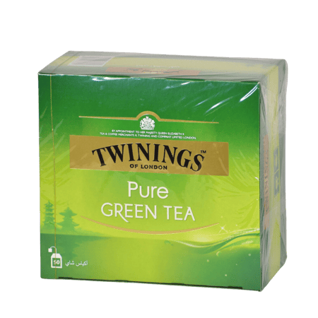 شاي تويننجز أخضر 50 كيس