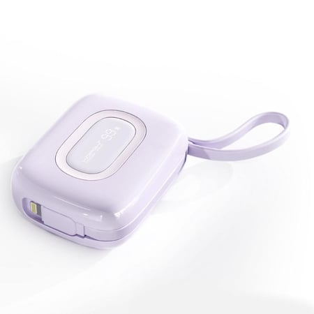 شاحن متنقل MiniGo SQ63بسعة 10,000 ملي أمبير- لافندر