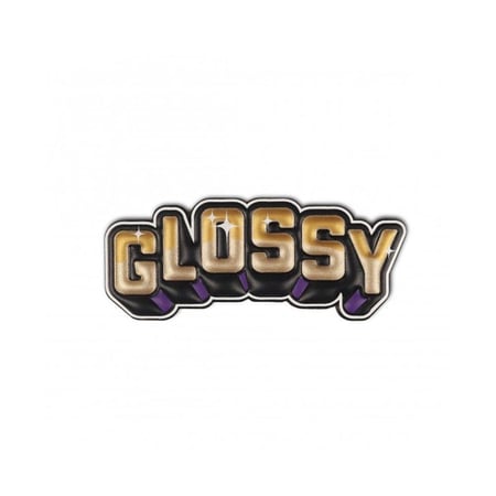 ملصق Glossy