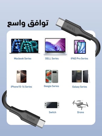 كيبل تايب سي C100