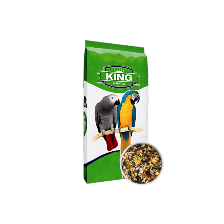 كينج طعام طيور الببغاء مشكل
