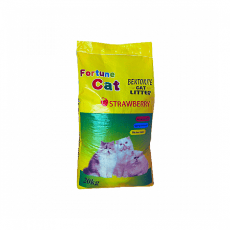 فورتون كات | رمل للقطط برائحة الفراولة