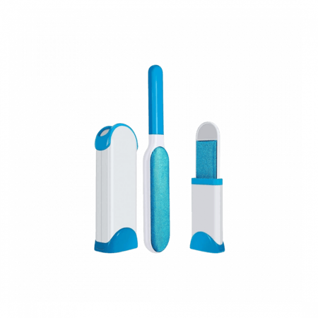 مزيل شعر الحيوانات الأليفة مع قاعدة التنظيف الذاتي