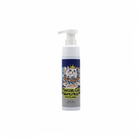 شامبو رغوي جاف بدون ماء للقطط