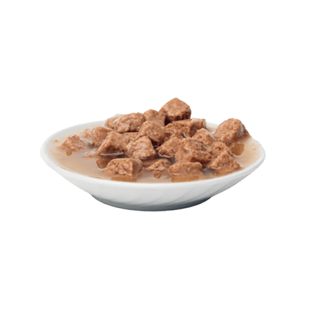 لقمه | طعام القطط بالدجاج والديك الرومي بالمرق