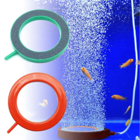 حجر هوائي مستدير لحوض السمك 63 ملم