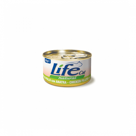 لايف كات طعام للقطط بدجاج الفيليه والبط