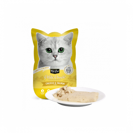 كيت كات | طعام للقطط بالدجاج والسالمون بالجيلي