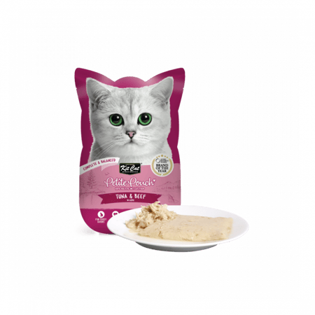 كيت كات | طعام للقطط بالتونة واللحم البقري بالجيلي