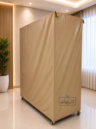 دولاب تخزين متنقل بأبواب وقفل قابل للفك والتركيب