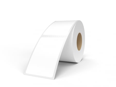 ملصق حراري 500 ورقة لطابعات البوليصات