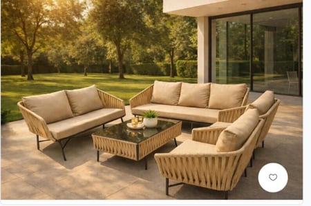 طقم  كراسي 7 أشخاص فاخر