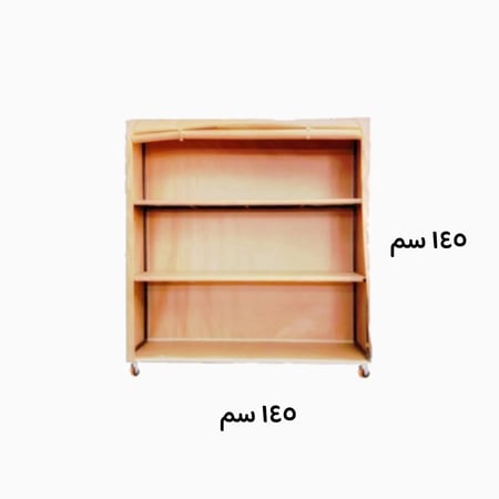 دولاب الارفف المتنقل وسط ١  قماش ( PVC ) ٦٢٠ جرام