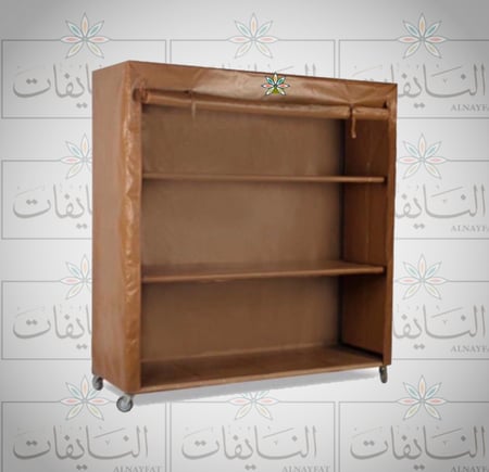 دولاب الارفف المتنقل كبير (  قماش تايلندي ثقيل )